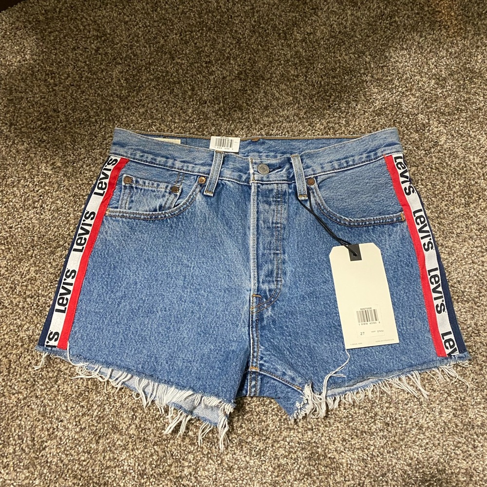 Levi’s 501 high rise shorts
